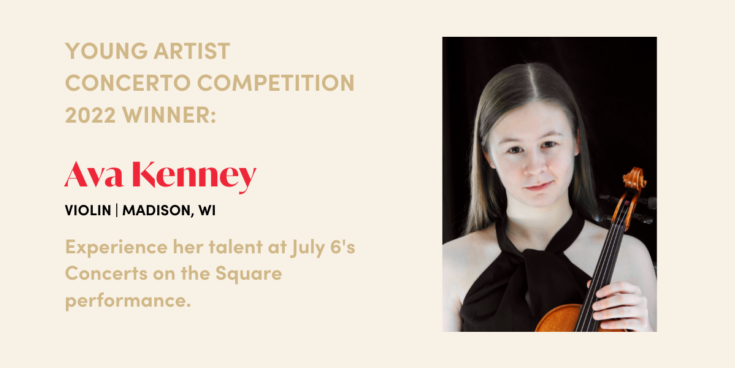 YOUNG ARTIST CONCERTO COMPETITION 2022 WINNER