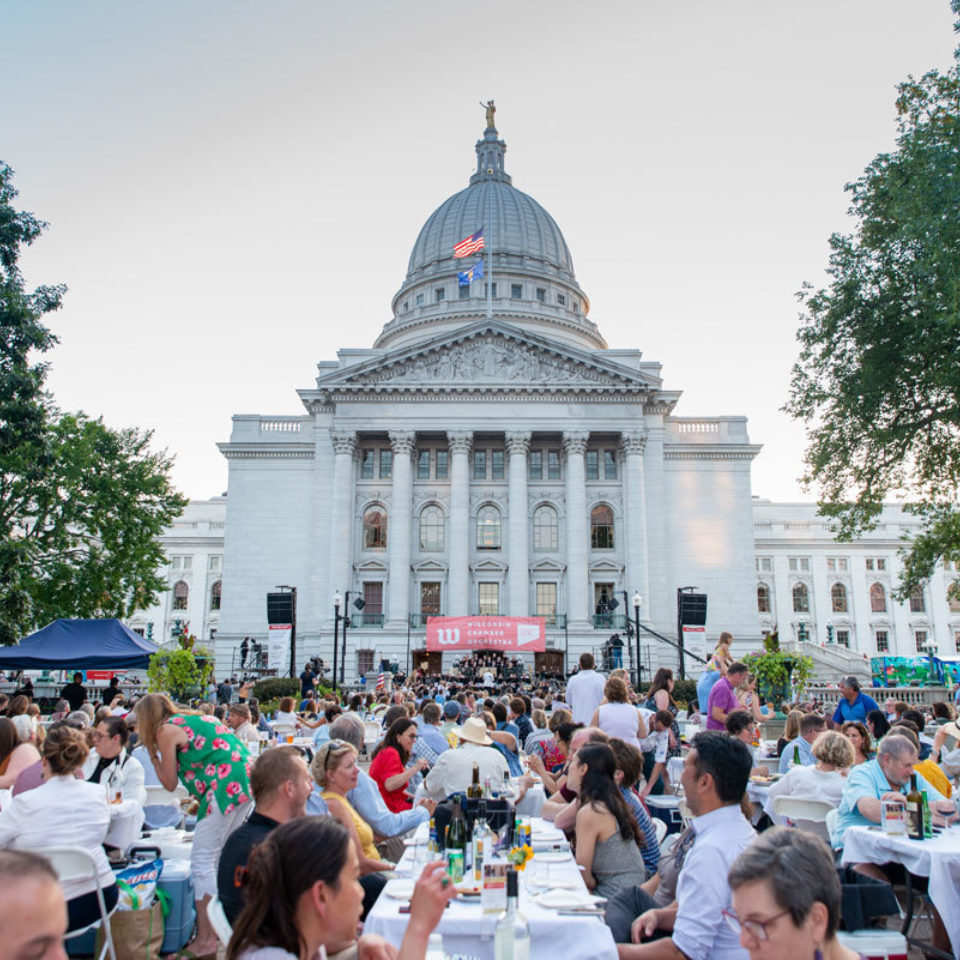 Concerts on the Square Table… Wisconsin Chamber Orchestra